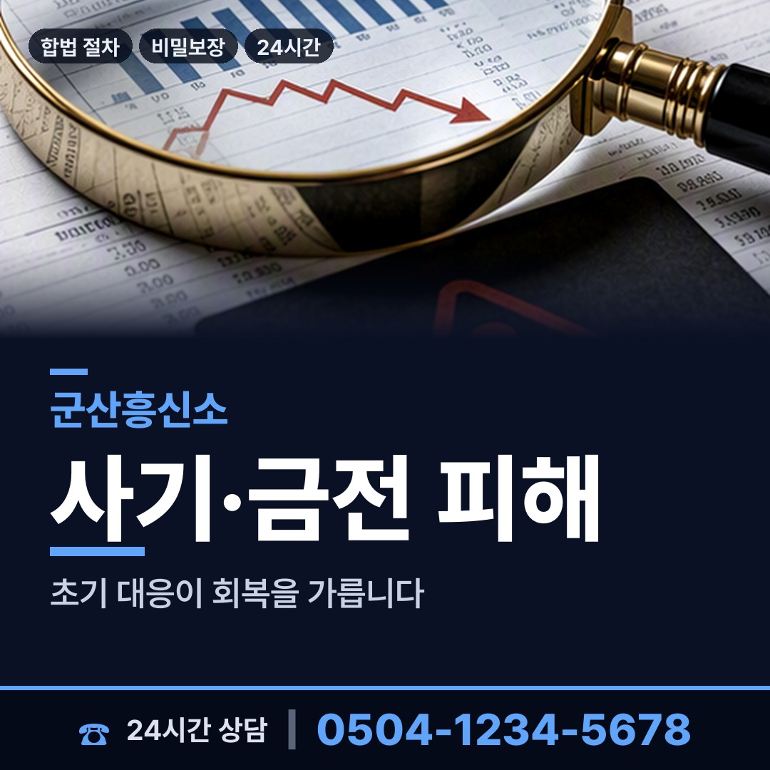 군산 개정면 실종자찾기 상담 안내